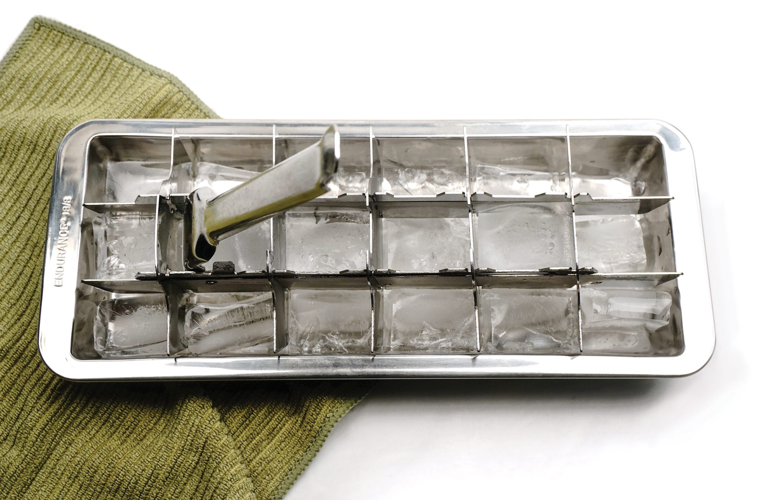 Vintage Aluminum or Stainless Steel Ice Trays