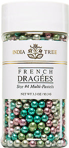India Tree French Dragees #4 Pastel