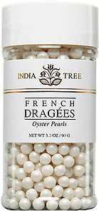 India Tree French Dragees #5 Oyster Pearl