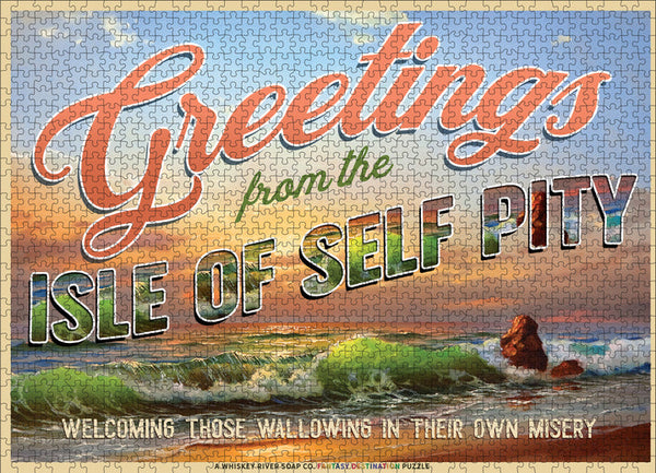Whiskey River Puzzle Island Of Self Pity