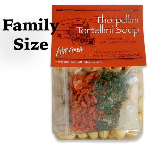 Rill Foods Thorpellini Tortellini Soup Family Size