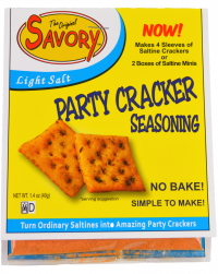 Savory Party Cracker Seasoning Original Flavor - Light Salt