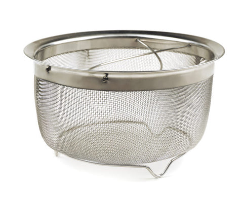 RSVP Mesh Basket with Folding Handles