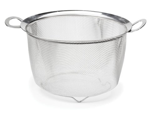 RSVP 9" Wide Rim Mesh Basket