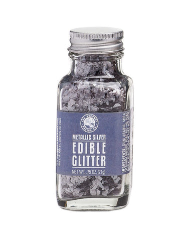 Pepper Creek Farms Metallic Silver Edible Glitter