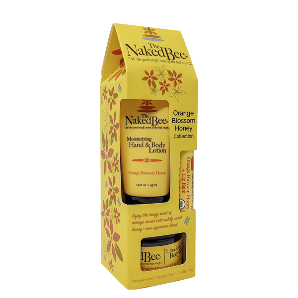 The Naked Bee Orange Blossom Honey Gift Collection