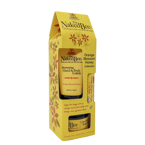 The Naked Bee Orange Blossom Honey Gift Collection