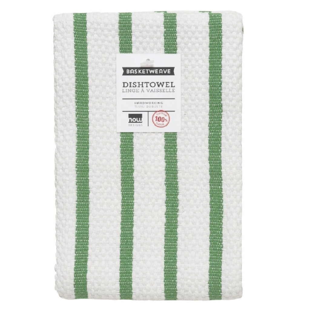Now Design Basketweave Towel Verde