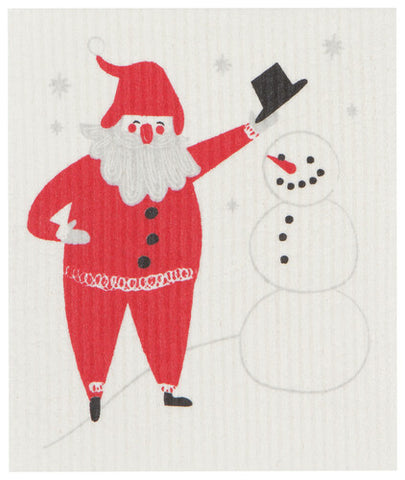 Now Designs Swedish Dishcloth Must Be Santa