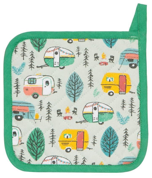 Now Design Pot Holder Happy Camper