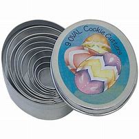 Oval Cookie Cutter 9 piece Set