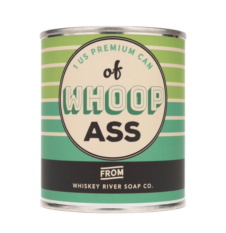 Whiskey River Can Of Whoop Ass Paint Candle