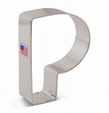 Letter P Cookie Cutter