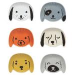 Now Designs Pinch Bowl Set Puppy Love Set of 6