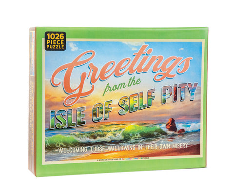 Whiskey River Puzzle Island Of Self Pity