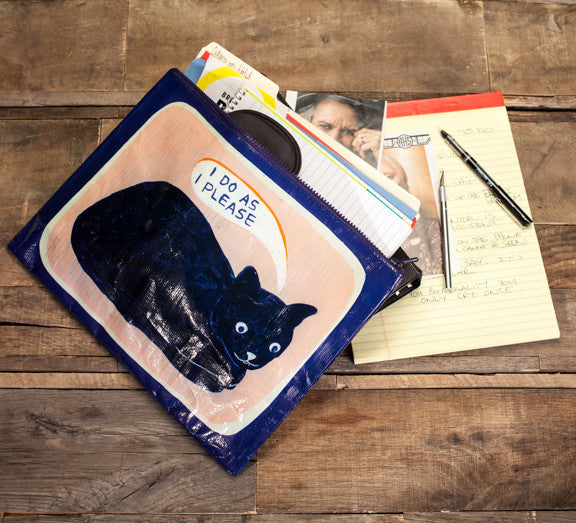 Blue Q Jumbo Pouch I Do As I Please