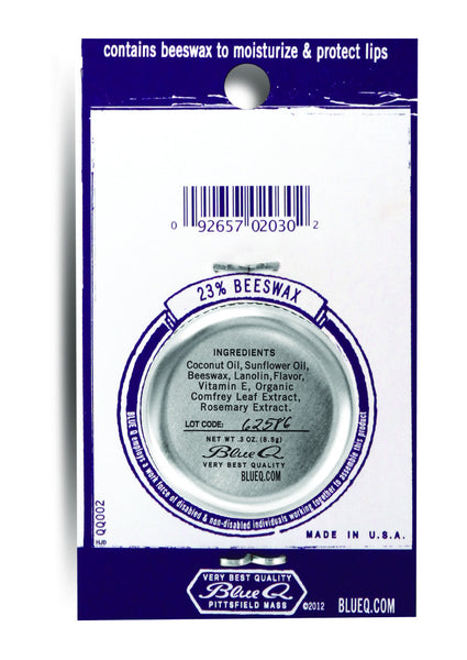 Blue Q Lip Shit Raspberry Lemongrass Lip Balm