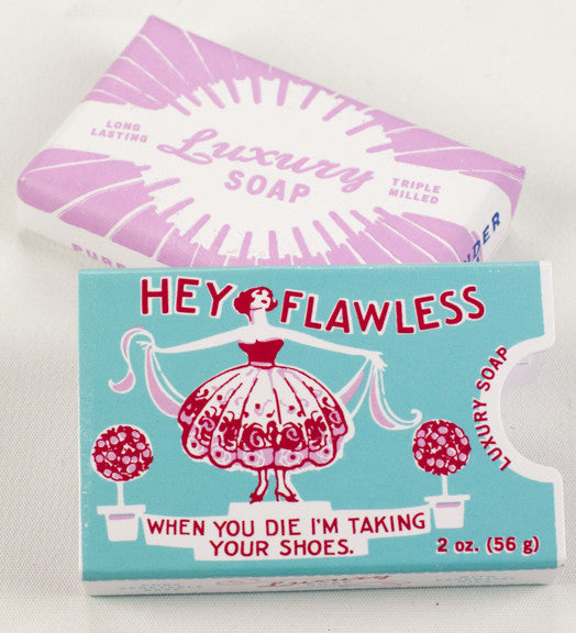 Blue Q Luxury Soap Hey Flawless