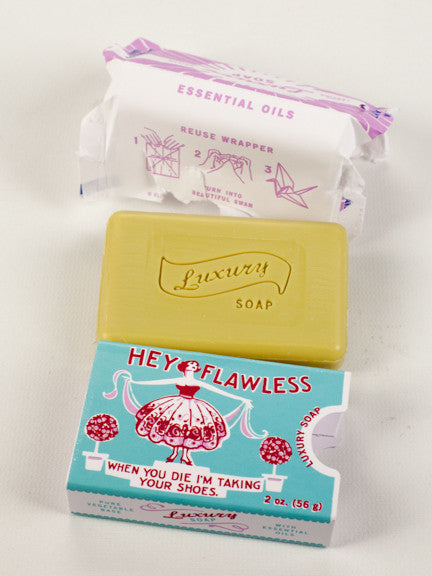 Blue Q Luxury Soap Hey Flawless