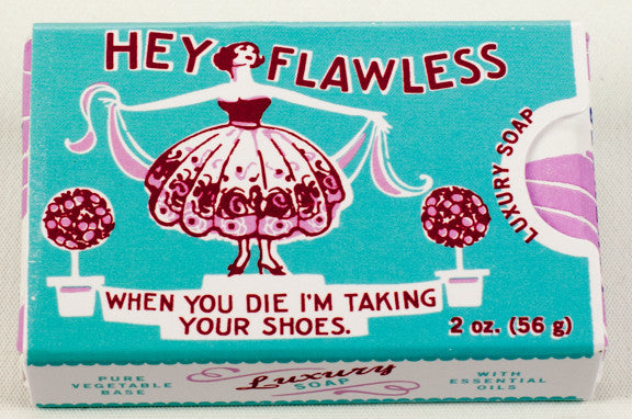 Blue Q Luxury Soap Hey Flawless
