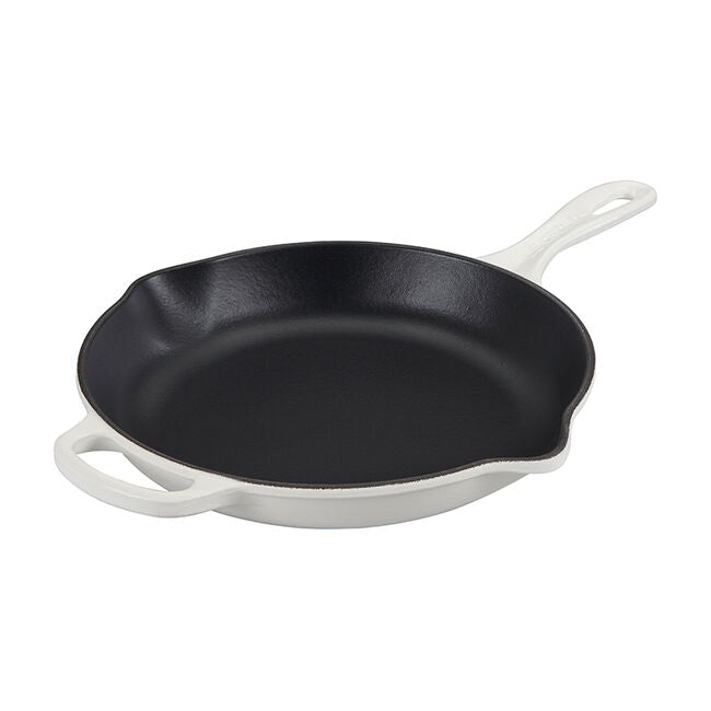 Le Creuset 10 1/4" White Skillet