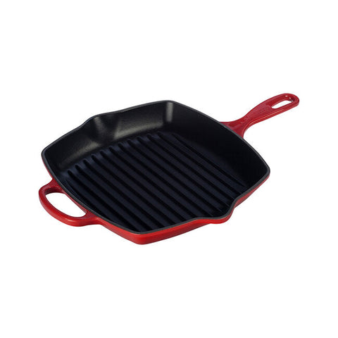 Le Creuset Cerise Square Skillet Grill