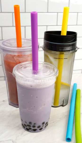 RSVP Silicone Smoothie Straws