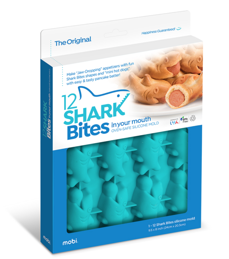 Mobi/New Metro Shark Bites Silicone Baking Mold – Simple Tidings & Kitchen