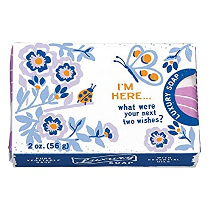 Blue Q Luxury Soap I'm Here...what were your next two wishes?