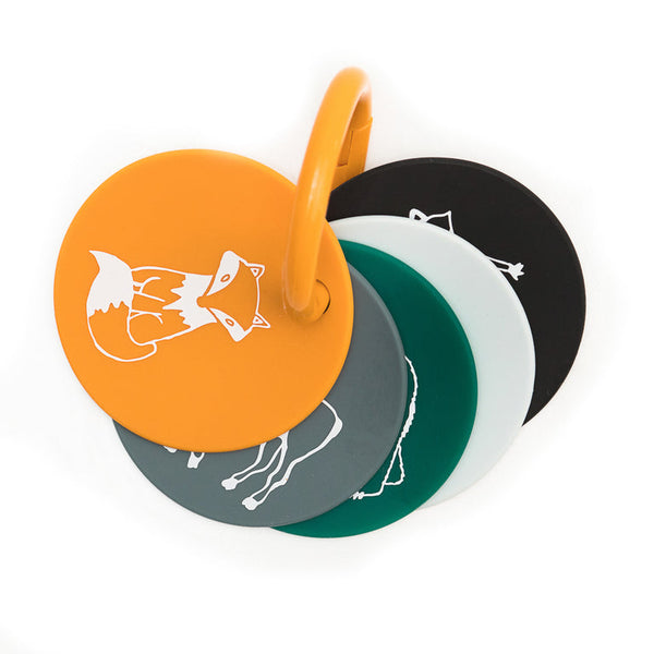 Bella Tunno Teething Flashcards Forest Friends