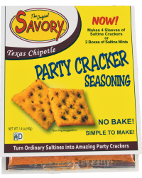 Savory Party Cracker Seasoning Texas Chipotle