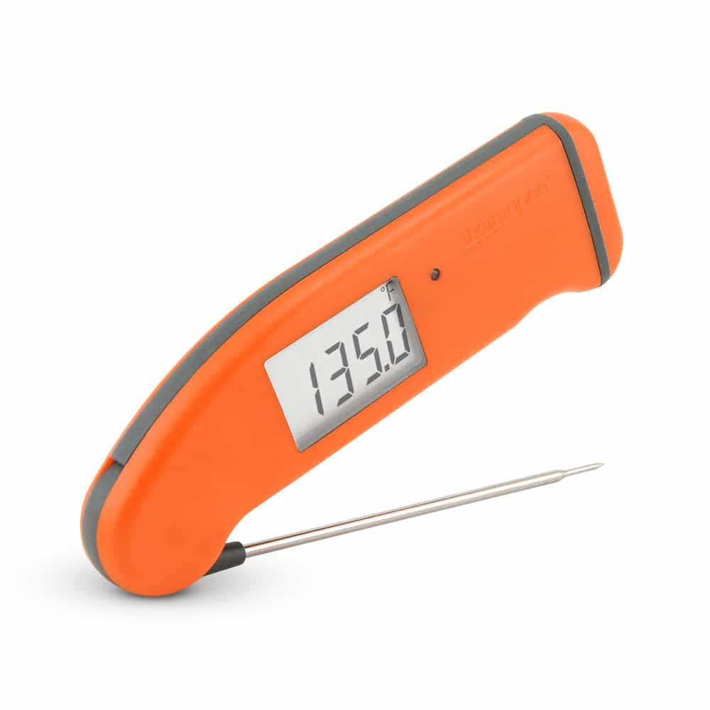 New! ThermoWorks Backlit Thermapen Mk4 Professional Thermocouple Cooking  Thermometer by ThermoWorks RED