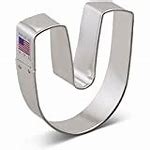 Letter U Cookie Cutter