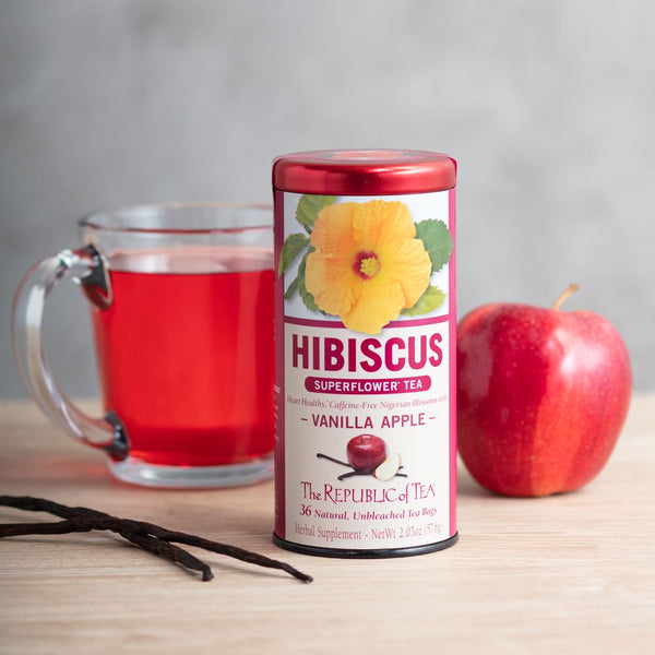 Republic of Tea Hibiscus Vanilla Apple Tea