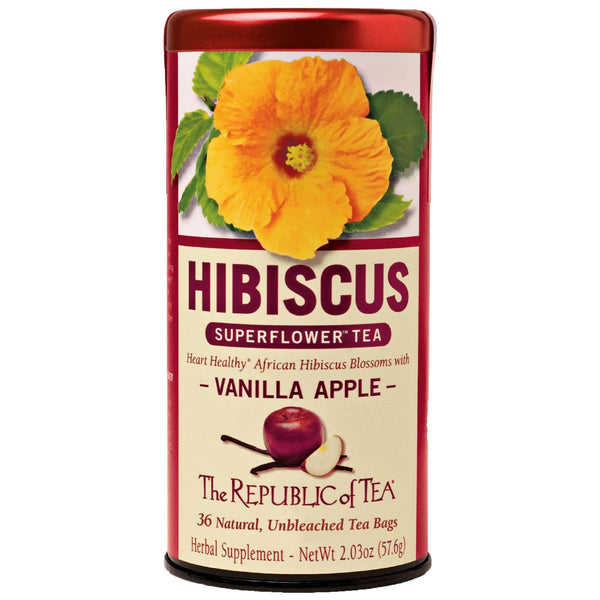 Republic of Tea Hibiscus Vanilla Apple Tea