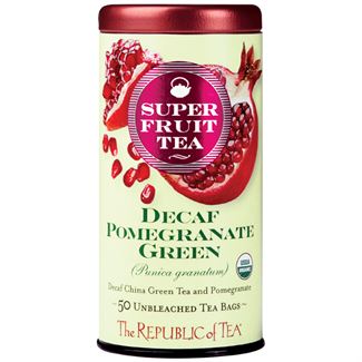 Republic of Tea Decaf Pomegranate Green Tea