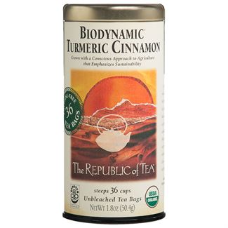 Republic of Tea Biodynamic Turmeric Cinnamon Tea