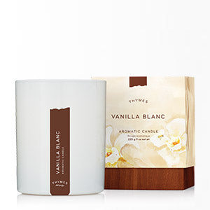 Thymes Vanilla Blanc Aromatic Candle