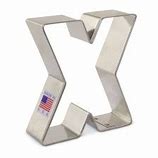 Letter X Cookie Cutter