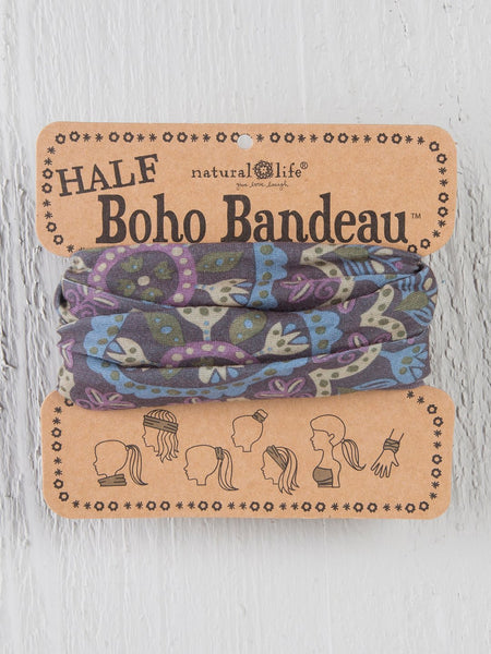 Natural Life Half Bandeau Blue Cream Mandala