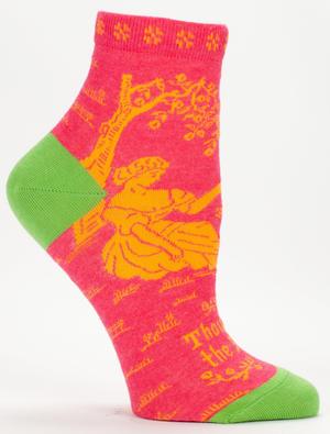 Blue Q Women's Ankle Socks Thou Art The Bomb