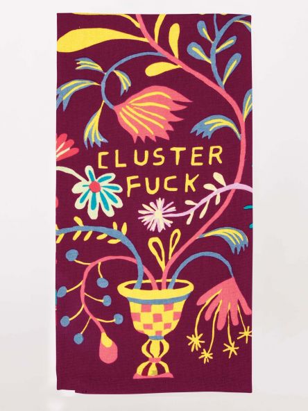 Blue Q SP Dishtowel Cluster Fuck