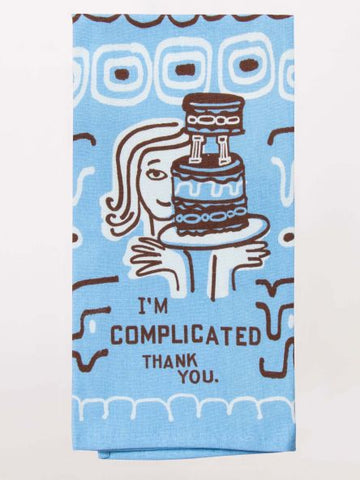 Blue Q SP Dishtowel I'm Complicated