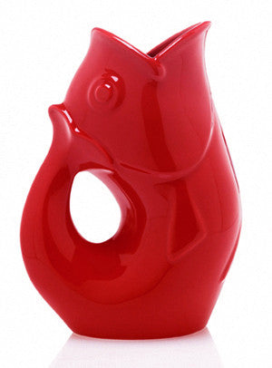 Gurgle Pot Medium Bright Red