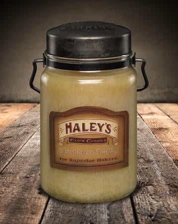McCall's Haley's Butter Cream Frosting Scented Jar Candle 26 oz.