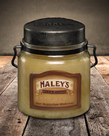McCall's Haley's Butter Cream Frosting Scented Jar Candle 16 oz.
