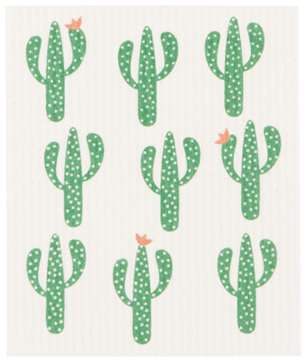 Now Designs Ecologie Swedish Sponge Cloth Cactus