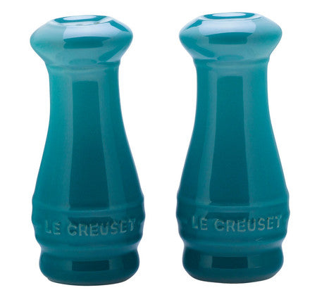 Le Creuset Caribbean Salt & Pepper Shakers