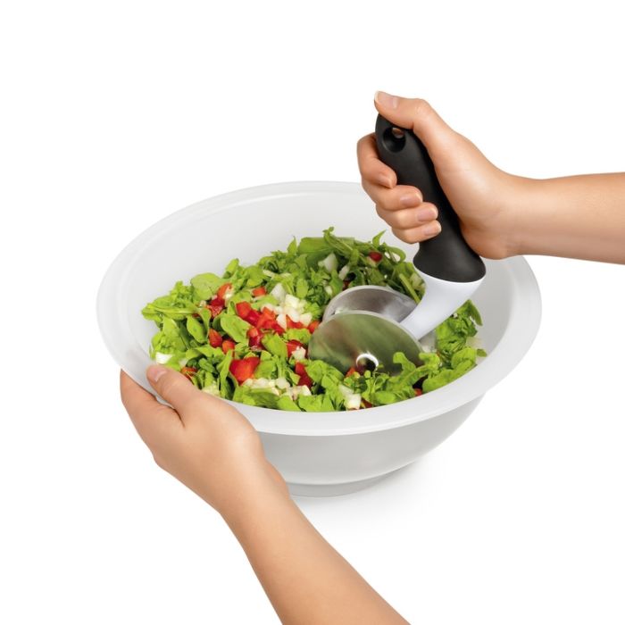 Meal Prep Made Easy: salad chopper making salad making quick! @oxo