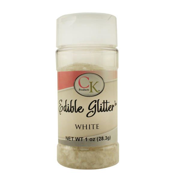 CKP White Edible Glitter